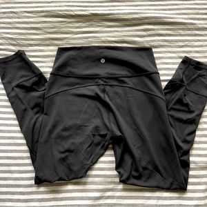 Lululemon 25” Black Leggings